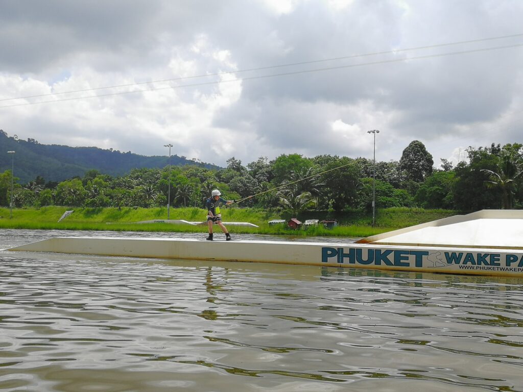 Phuket Wake Park remindend me old Prague swimming pool Podoli. (I've actually never been at Podoli, it's just how old I imagine it)