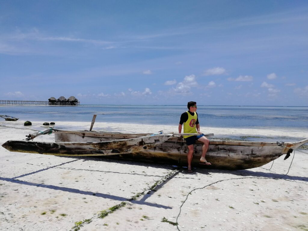 Empty Zanzibar beach