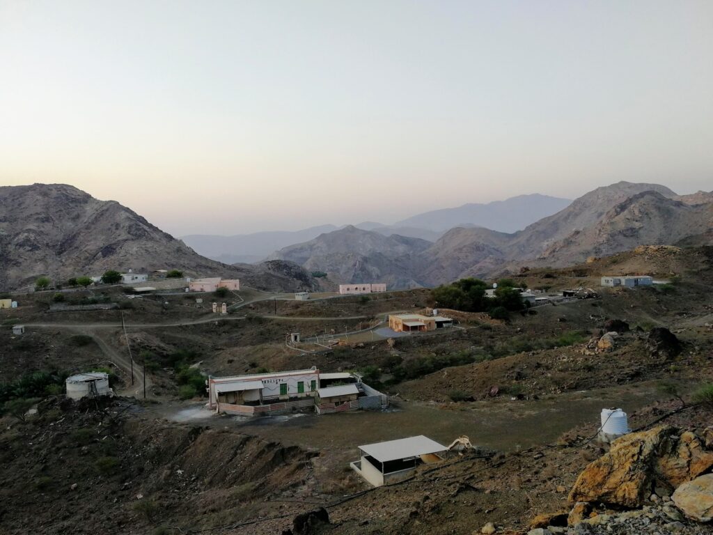A view when camping in Fujairah