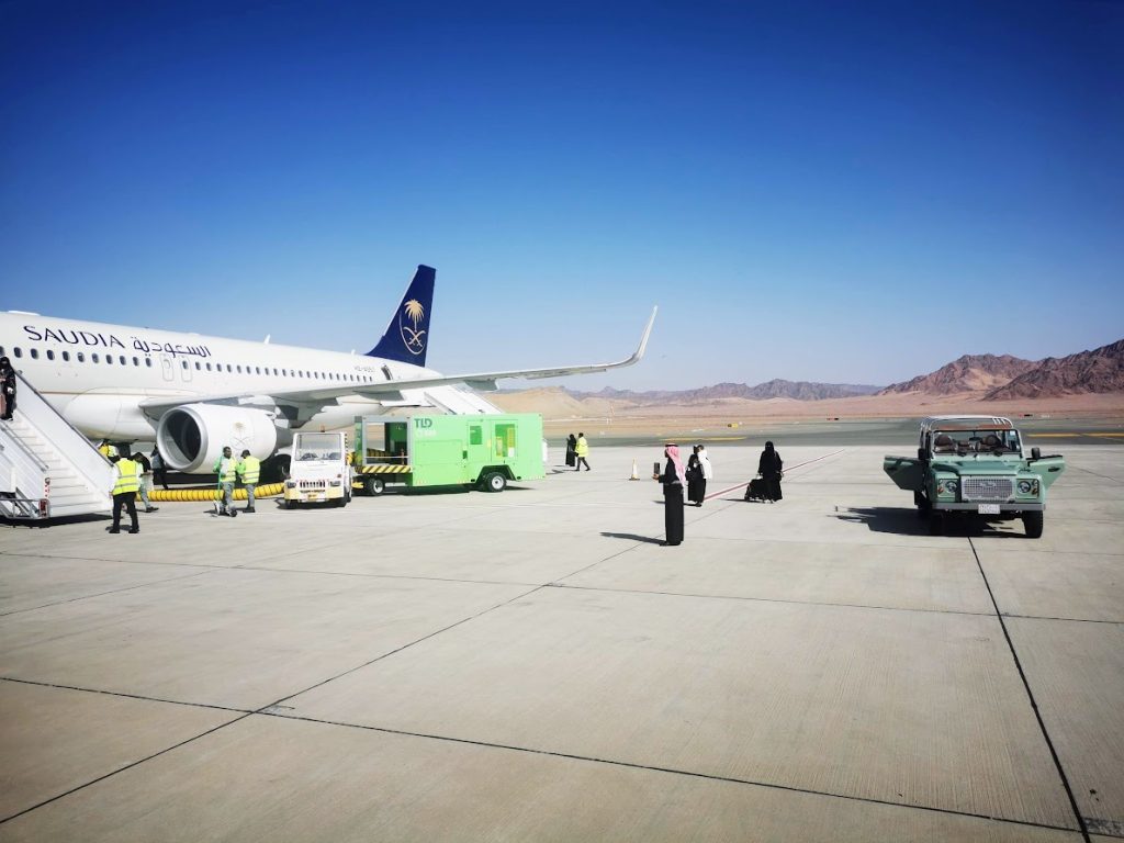 Al Ula airport is beautiful